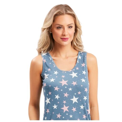 Camisola de Verão Regata Estrelas - Recco - 14291