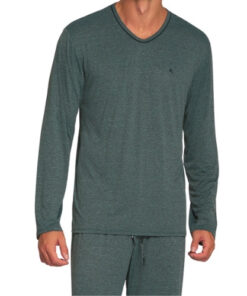 Pijama Masculino Longo Microdry Verde - Recco - 15204