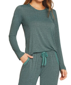 Pijama Feminino Longo Microdry Verde Recco - 15242