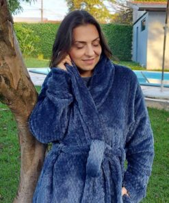 Robe Feminino Azul Prime Comfort Recco - 15081