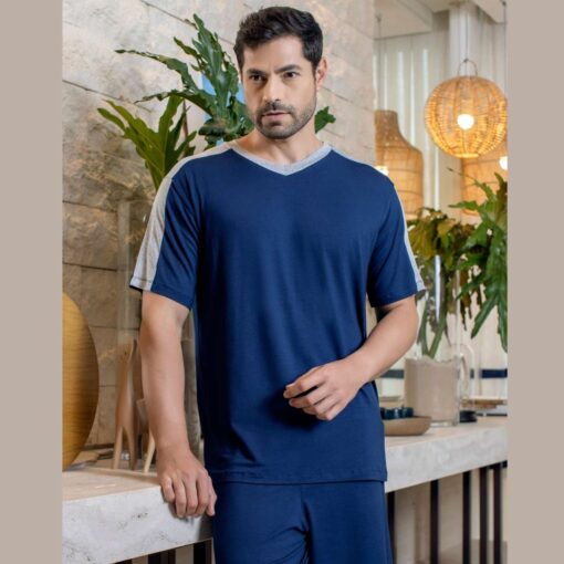 Pijama Masculino Curto de Verão - Axel - Sonhatto - 1060