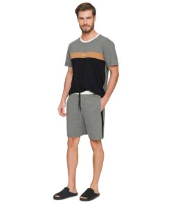 Pijama Masculino Curto de Verão com Bolso Pause - Lua Luá - 614678