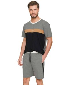 Pijama Masculino Curto de Verão com Bolso Pause - Lua Luá - 614678