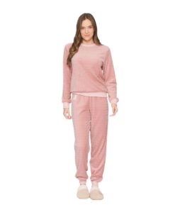 Pijama Feminino de Inverno em Fleece