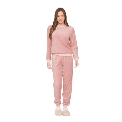 Pijama Feminino de Inverno em Fleece