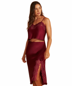 Conjunto Charmeuse Prime Com Renda - Recco